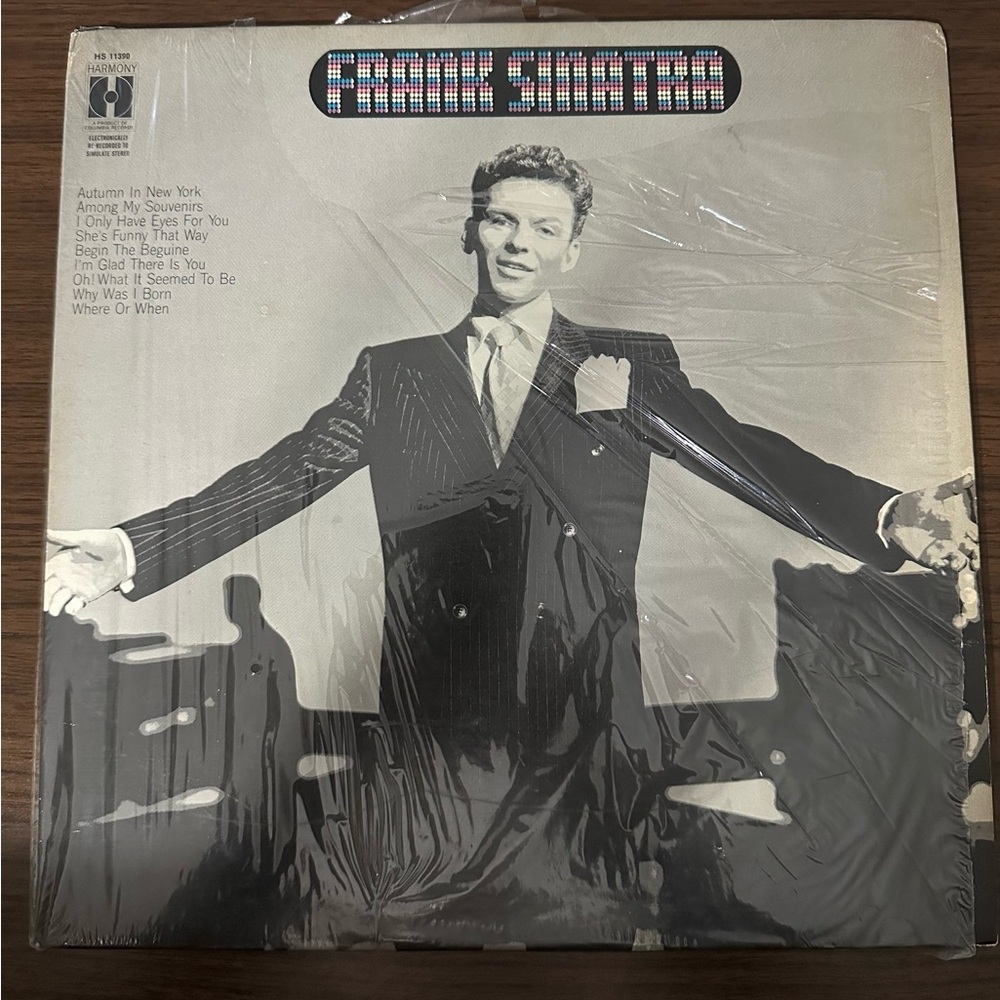 1969 FRANK SINATRA Record Album LP HS 11390
